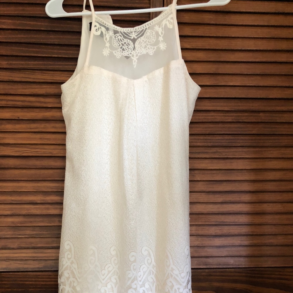 I.N. Off White Lace Dress
